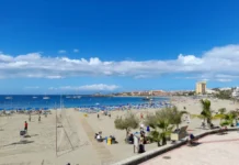 【西班牙加那利群島旅行】Tenerife來一趟 最受歡迎的海灘度假勝地Los Cristianos
